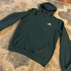 Adidas Men's Forest Green Hoodie